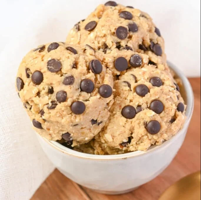 Protein Cookie Dough for healthy snacking and meal prep