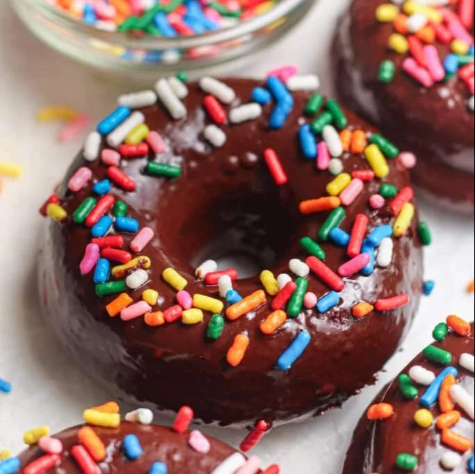 Delicious and healthy protein donuts for a nutritious snack option