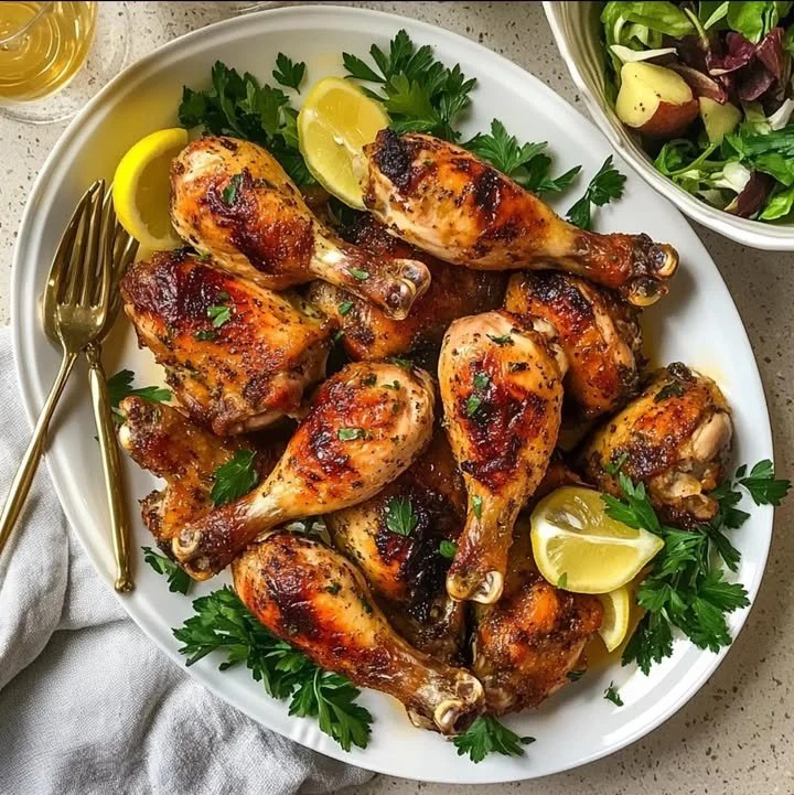 Succulent Ranch Chicken dish served with fresh herbs and vegetables