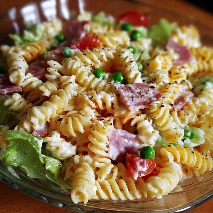 Delicious Ruby Tuesday Pasta Salad with colorful ingredients