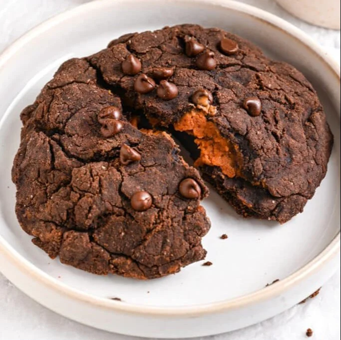 Single-serving protein cookies for a convenient and healthy snack option.