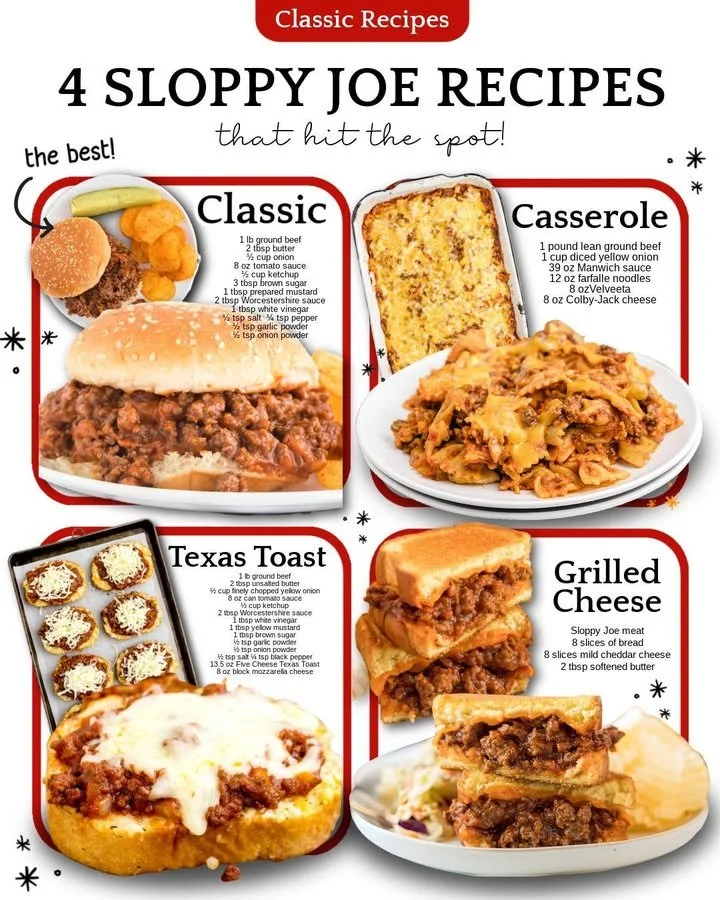 Delicious homemade Sloppy Joe served on a bun with toppings.