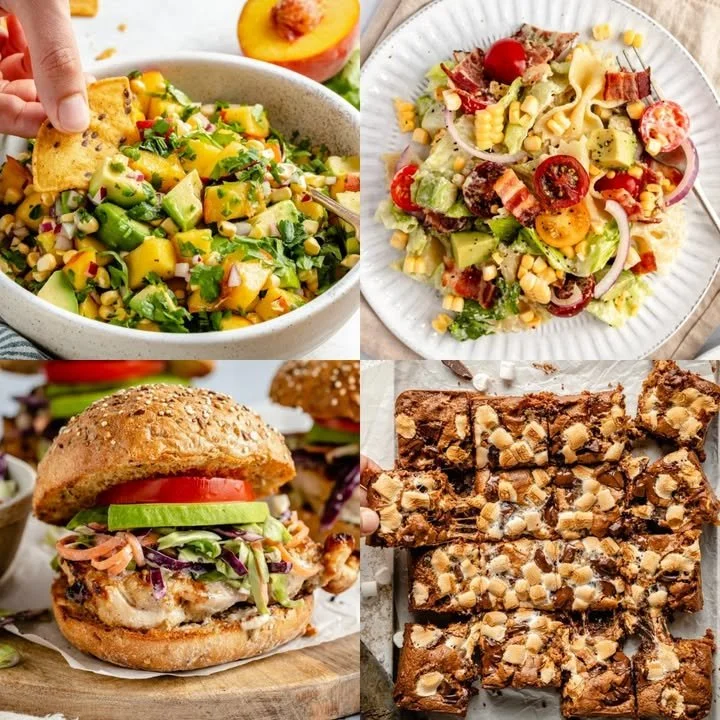 Delicious summer BBQ recipes for July 4th and summer festivities.