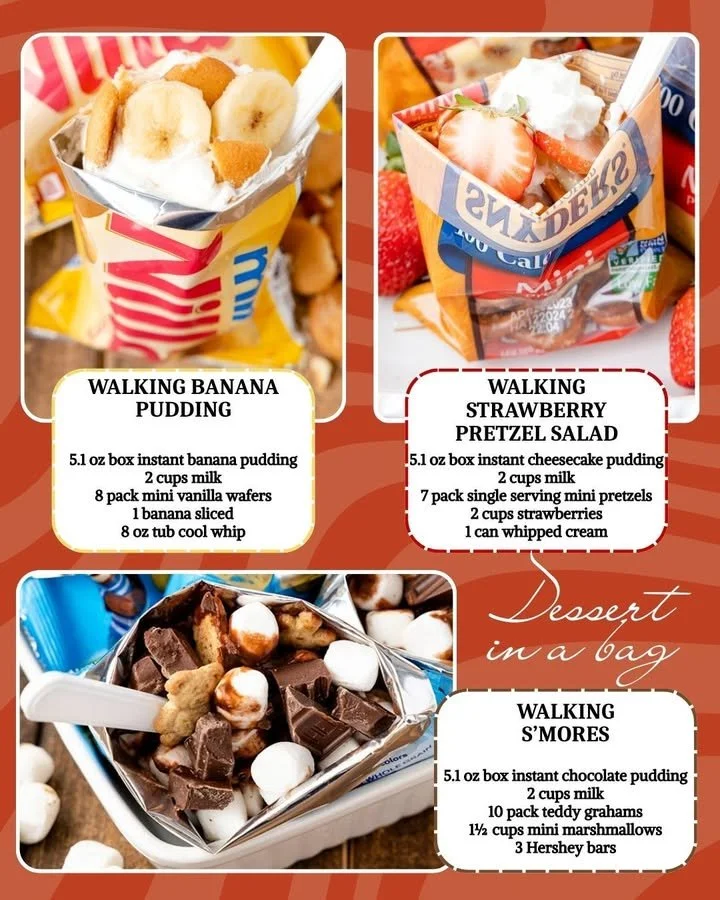 A creative Walking Banana Pudding in a dessert cup with layers of banana and cream.