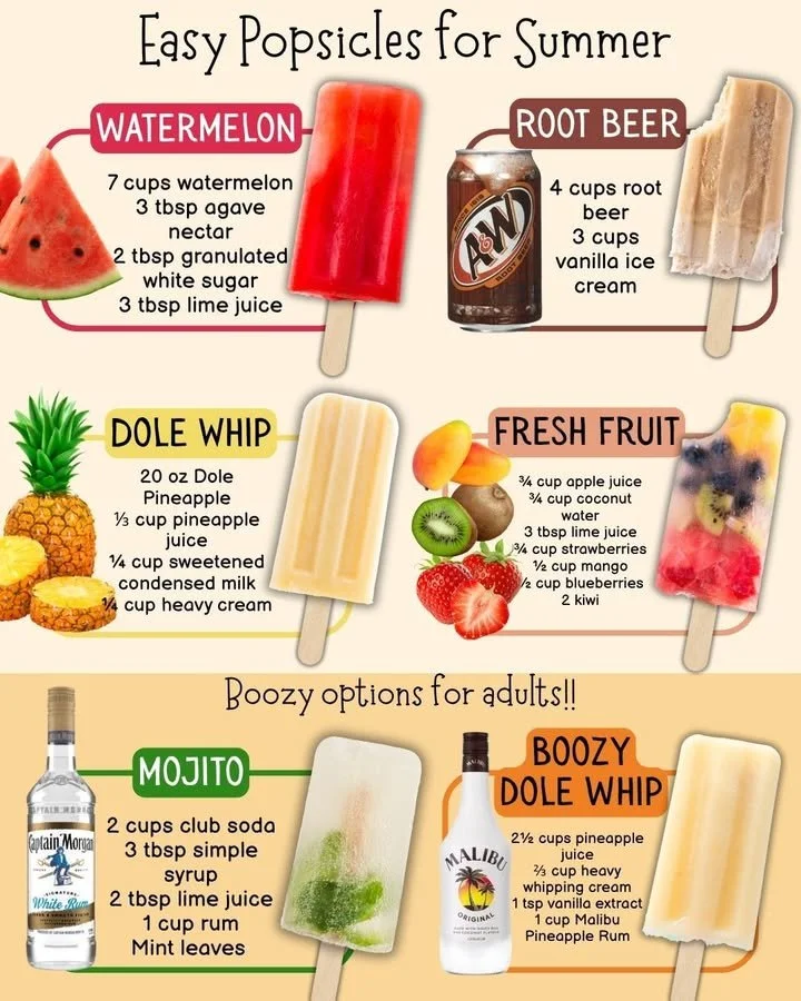 Refreshing watermelon popsicles on a bright summer day