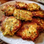 Zucchini Fritters (Kolokithokeftedes) 2 Zucchini Fritters (Kolokithokeftedes)