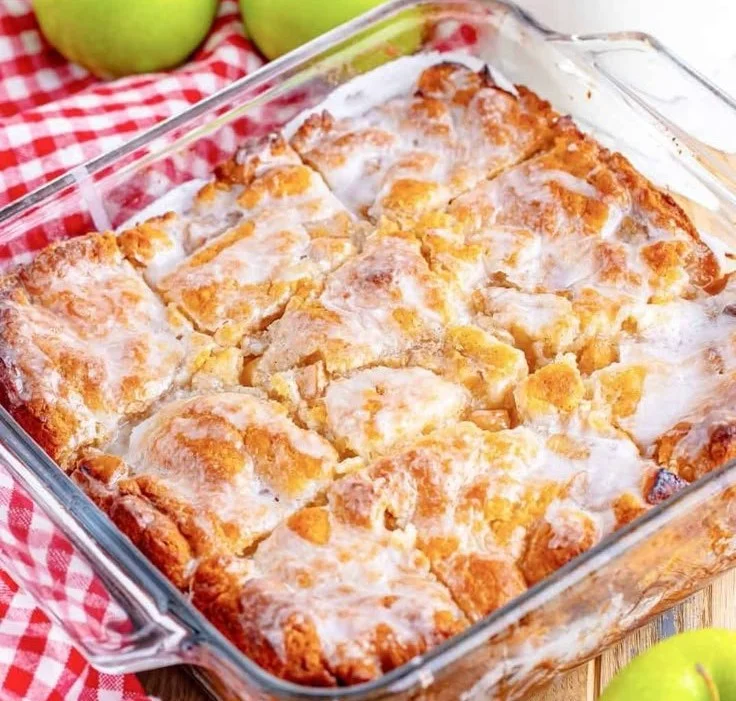 Delicious Apple Pie Butter Swim Biscuits fresh out of the oven