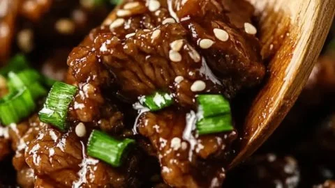 Delicious Beef Teriyaki served with steamed rice and colorful vegetables