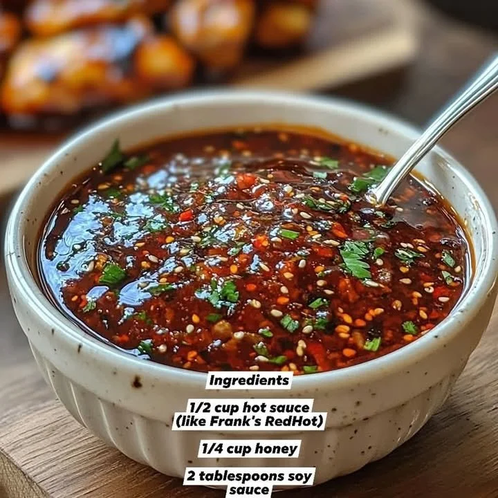 Delicious firecracker sauce bottle with spicy ingredients for cooking