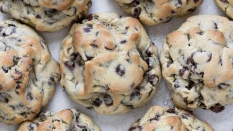 Freshly baked Kroll's Cookies with a variety of flavors and textures