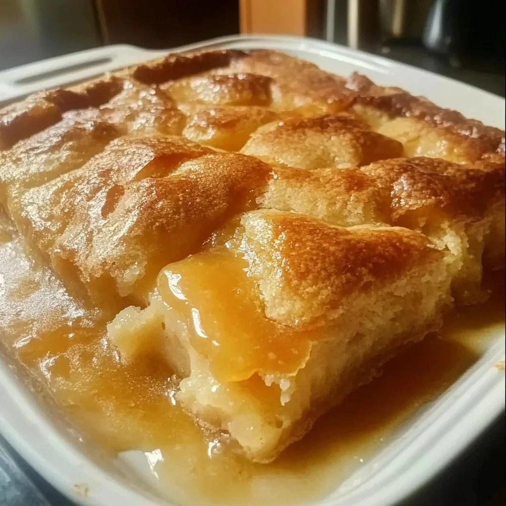 Delicious old time oven peach cobbler with juicy peaches and a buttery crust