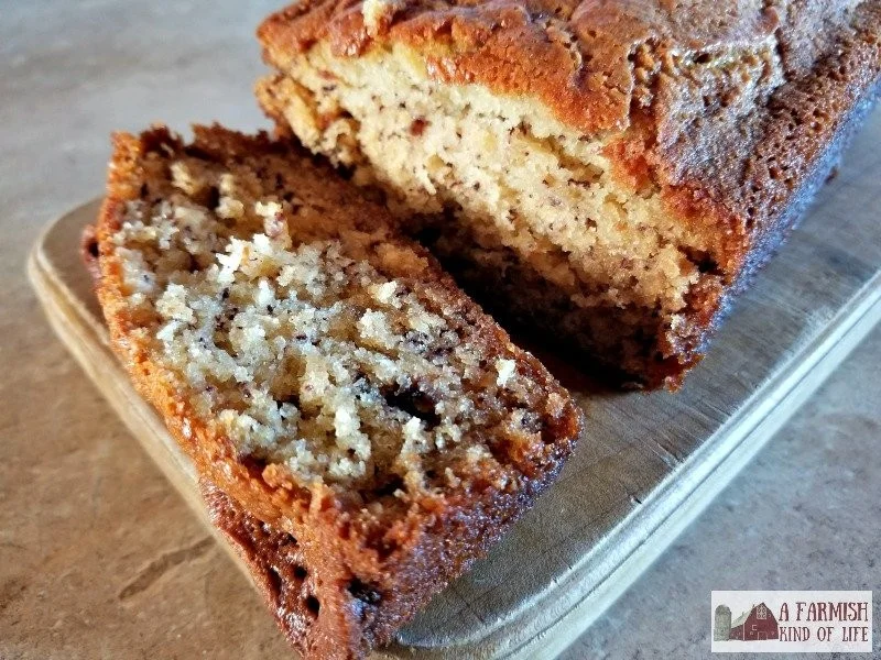 One Banana Banana Bread fresh out of the oven, golden and tempting