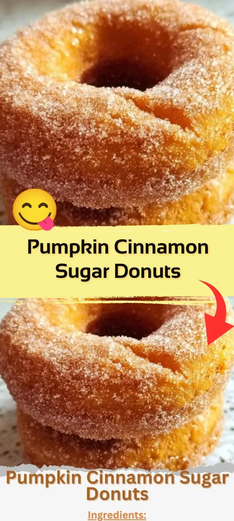 Delicious pumpkin cinnamon sugar donuts served on a plate