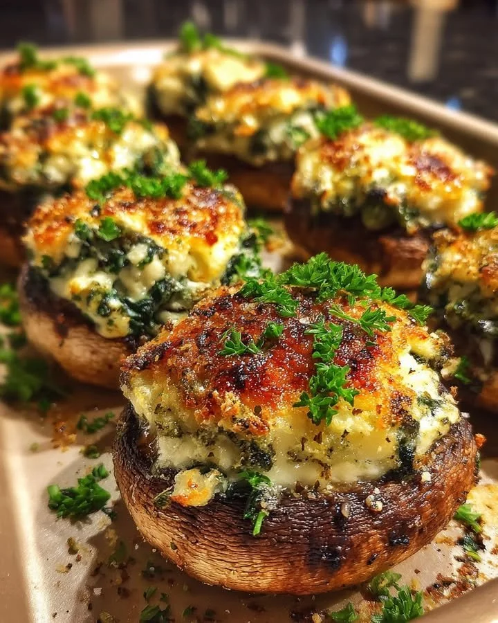 Roasted cranberry and brie puff pastry bites on a serving platter