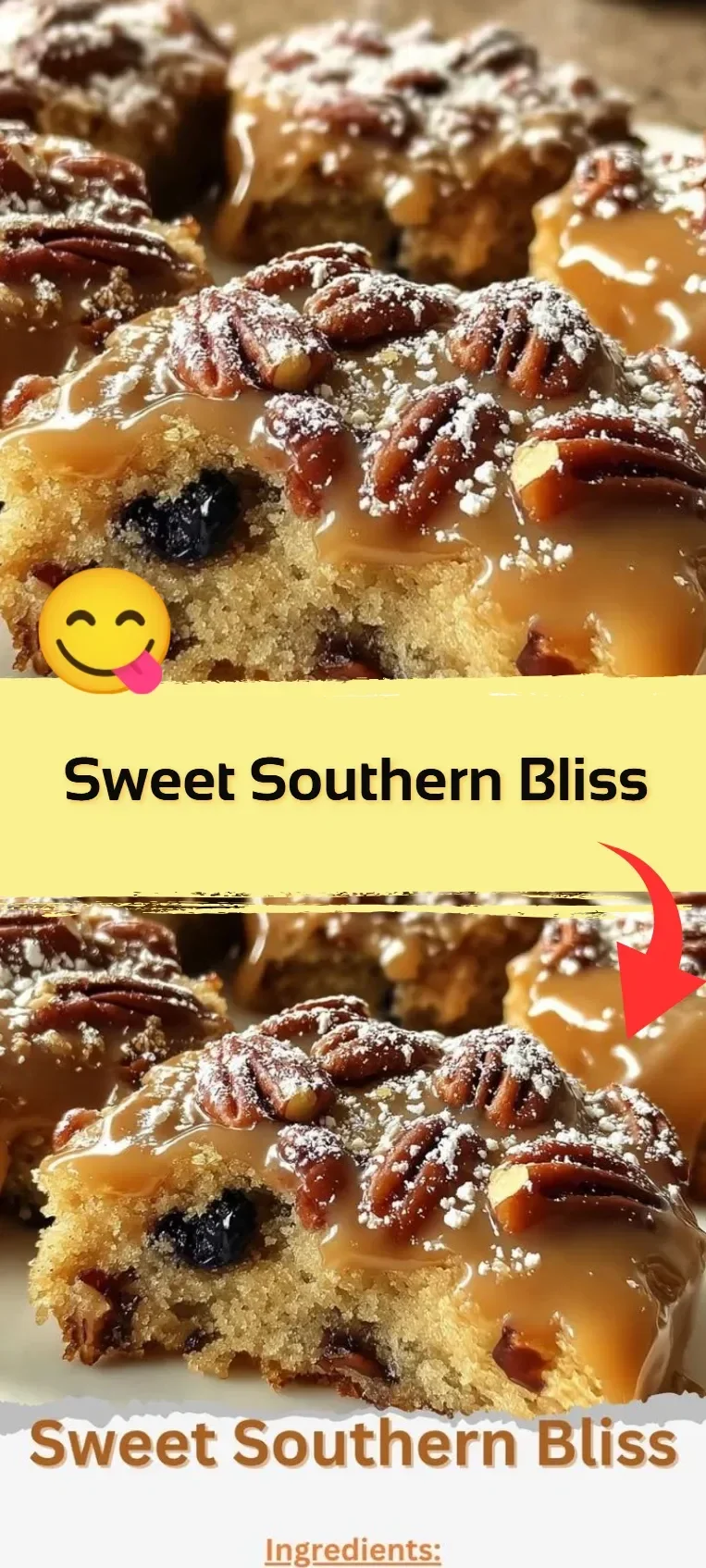 Delicious desserts representing Sweet Southern Bliss with traditional Southern flavors.