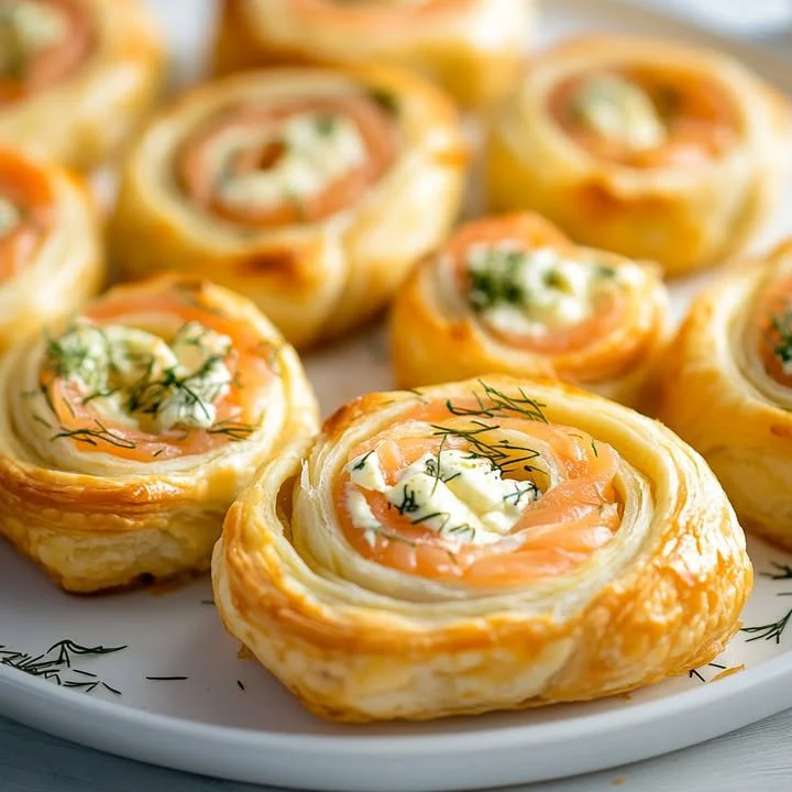 A selection of 12 delicious puff pastries for aperitif, brunch, and meals.