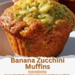 Banana Zucchini Muffins