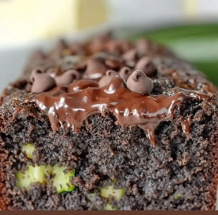 Delicious chocolatey keto zucchini bread baked with low-carb ingredients