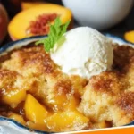 Classic Oven-Baked Peach Cobbler 2 Classic Oven-Baked Peach Cobbler