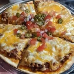 Homemade Mexican Pizza 2 Homemade Mexican Pizza
