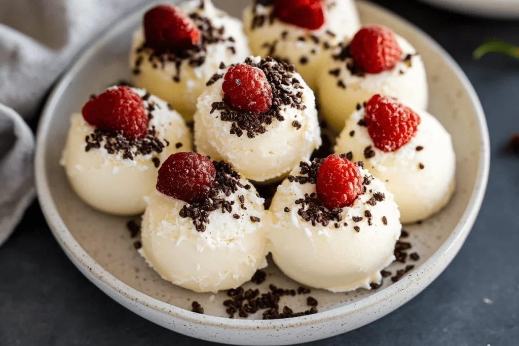 Delicious Keto Cheesecake Fat Bombs for a low-carb dessert