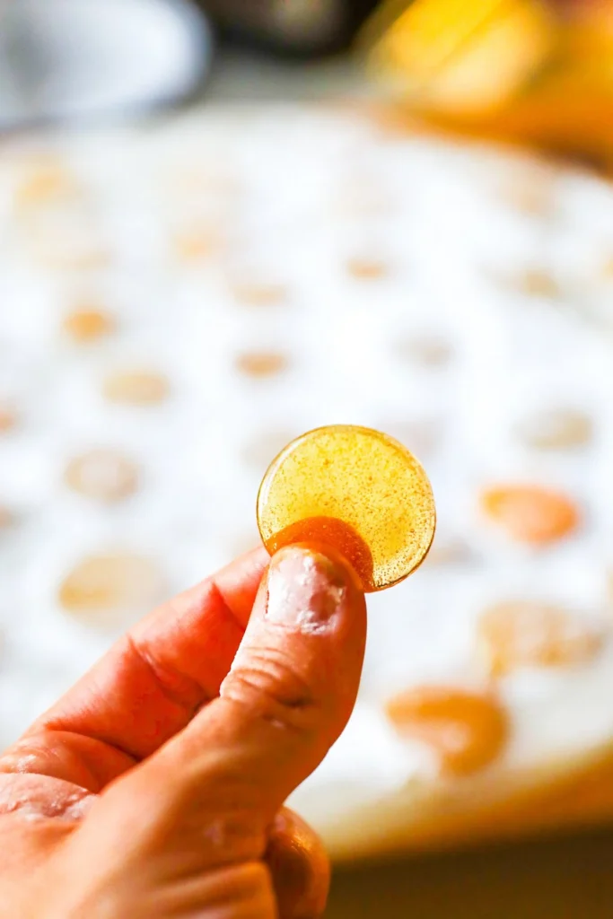 Lemon and Ginger Cough Drops for soothing throat relief