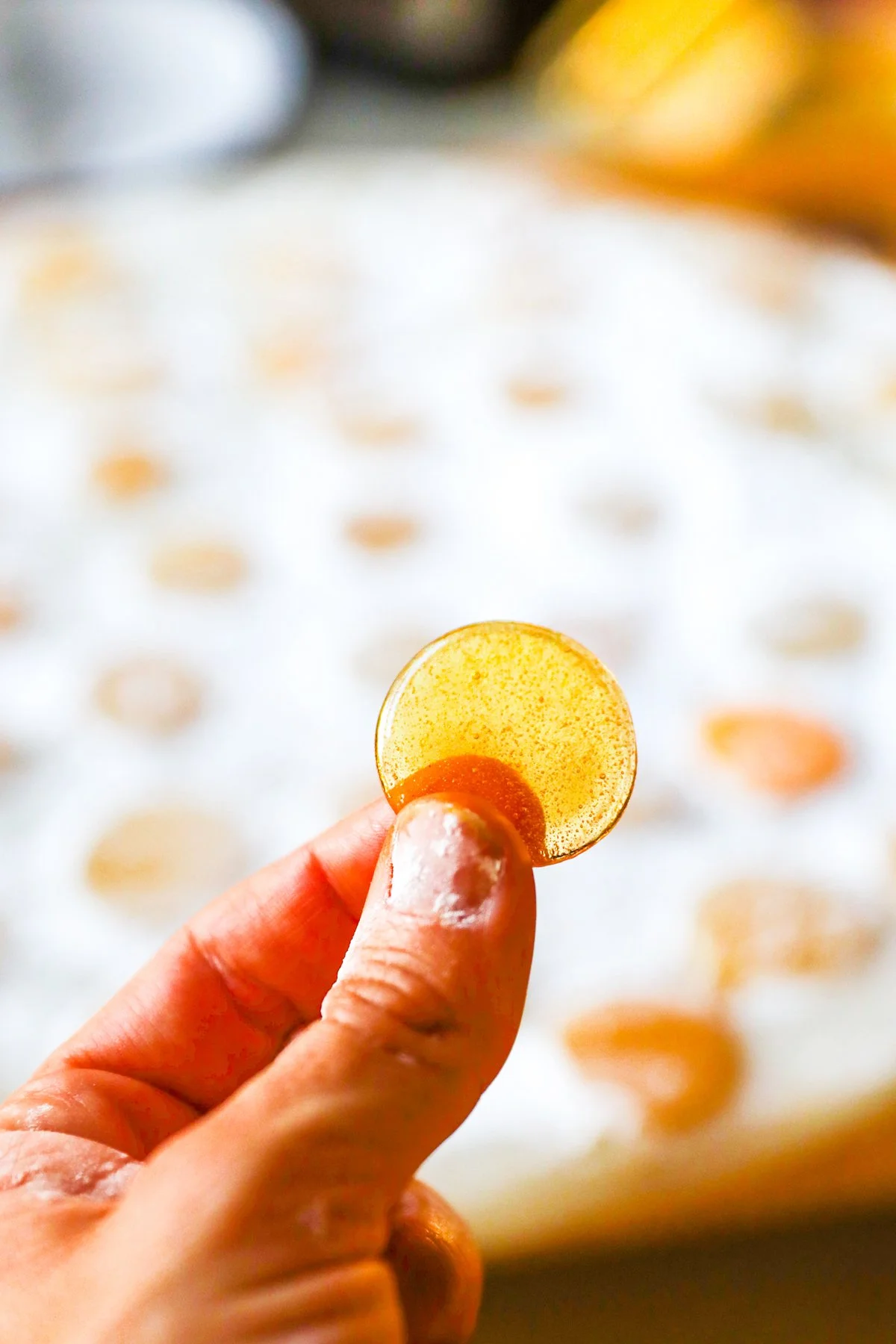 Lemon and Ginger Cough Drops for soothing throat relief