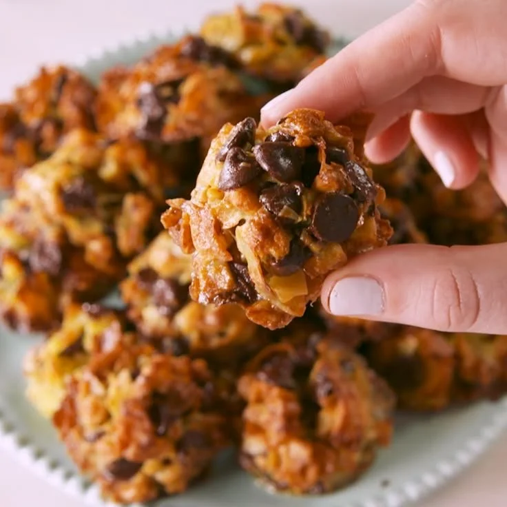 Delicious homemade Magic Cookies ready to enjoy