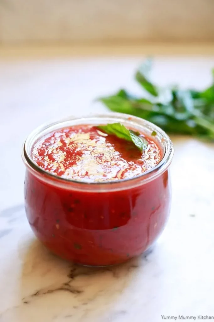 Delicious Neapolitan San Marzano Pizza Sauce for homemade pizza