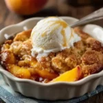 Old School Easy Brown Sugar Peach Cobbler 2 Old School Easy Brown Sugar Peach Cobbler