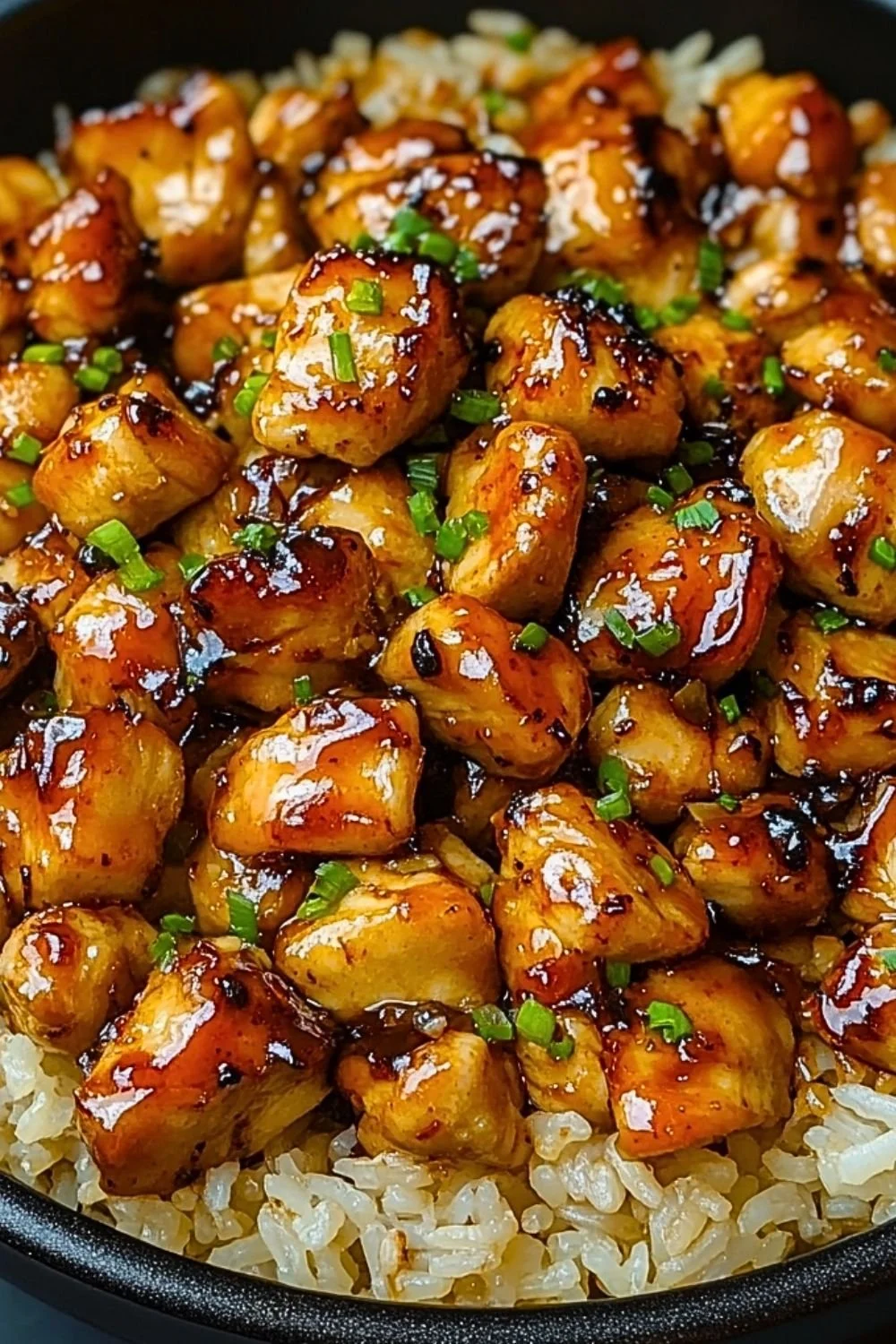 One-Pan Bold Honey BBQ Chicken Rice dish with vibrant flavors and textures.