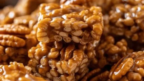 Delicious Praline Crunch Delight dessert with rich flavors and crunchy texture