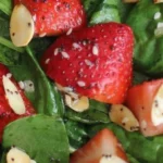 Strawberry Spinach Salad 2 Strawberry Spinach Salad