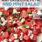 Watermelon, Feta, and Mint Salad 2 Watermelon, Feta, and Mint Salad
