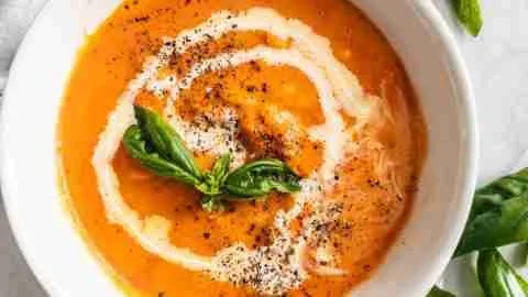 Creamy Roasted Tomato Soup