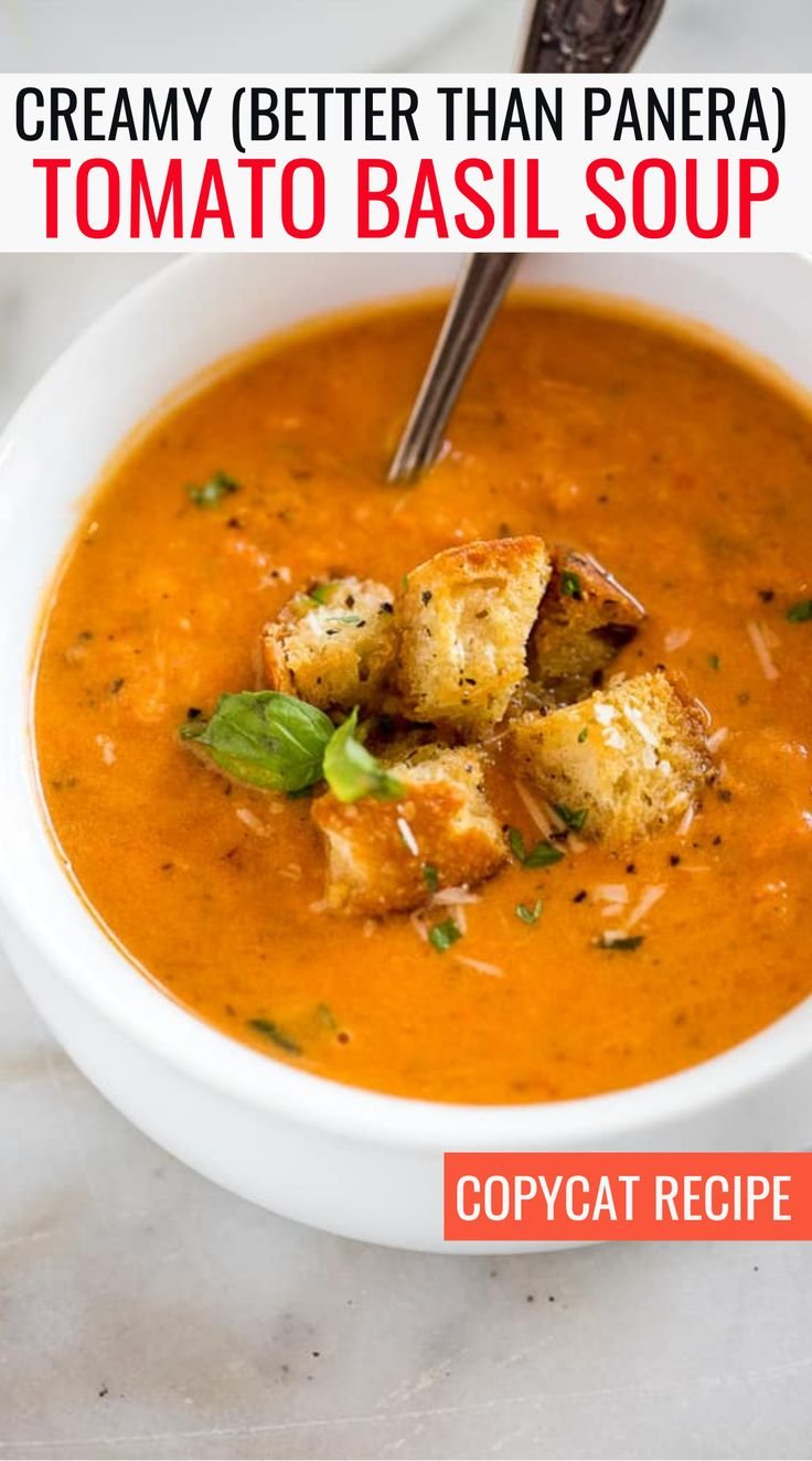 Tomato Basil Soup