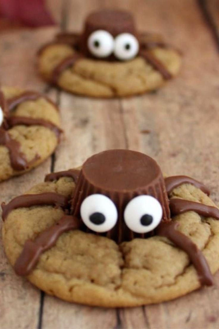 Halloween Spider Cookies