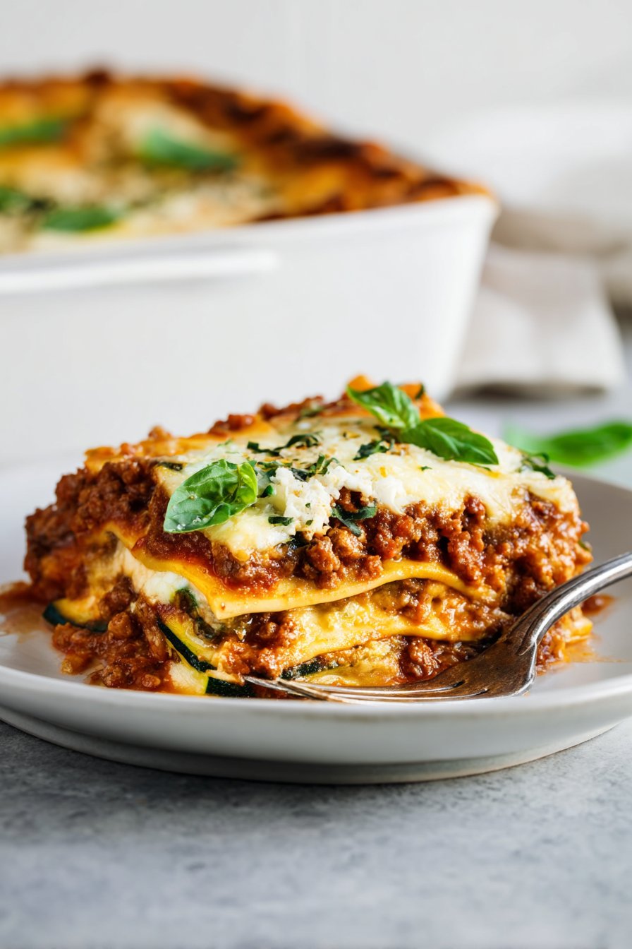 The Best Zucchini Lasagna Recipe (NOT Watery!) - Alrightwithme