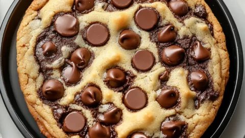 Nutella-Stuffed Chocolate Chip Cookies