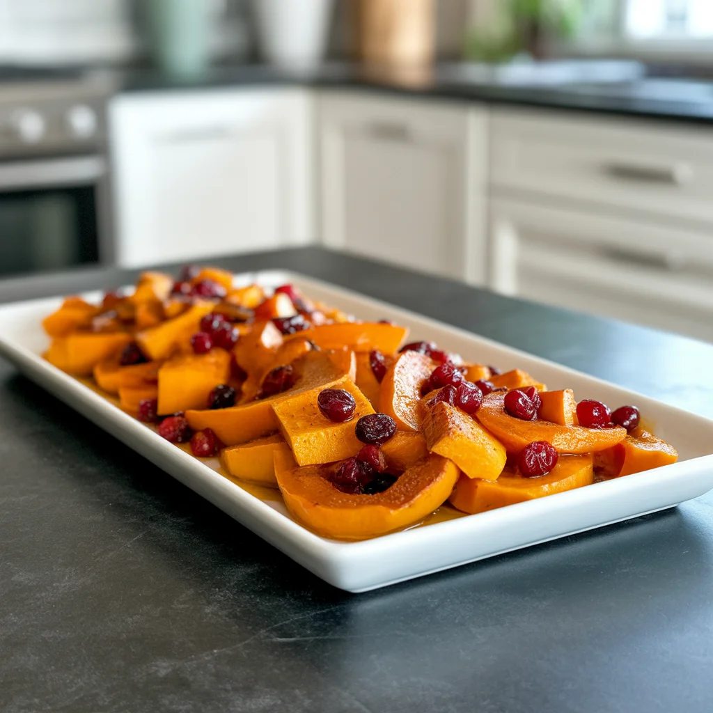 caramelized-butternut-squash-with-tangy-feta-and-cranberry-drizzle-2