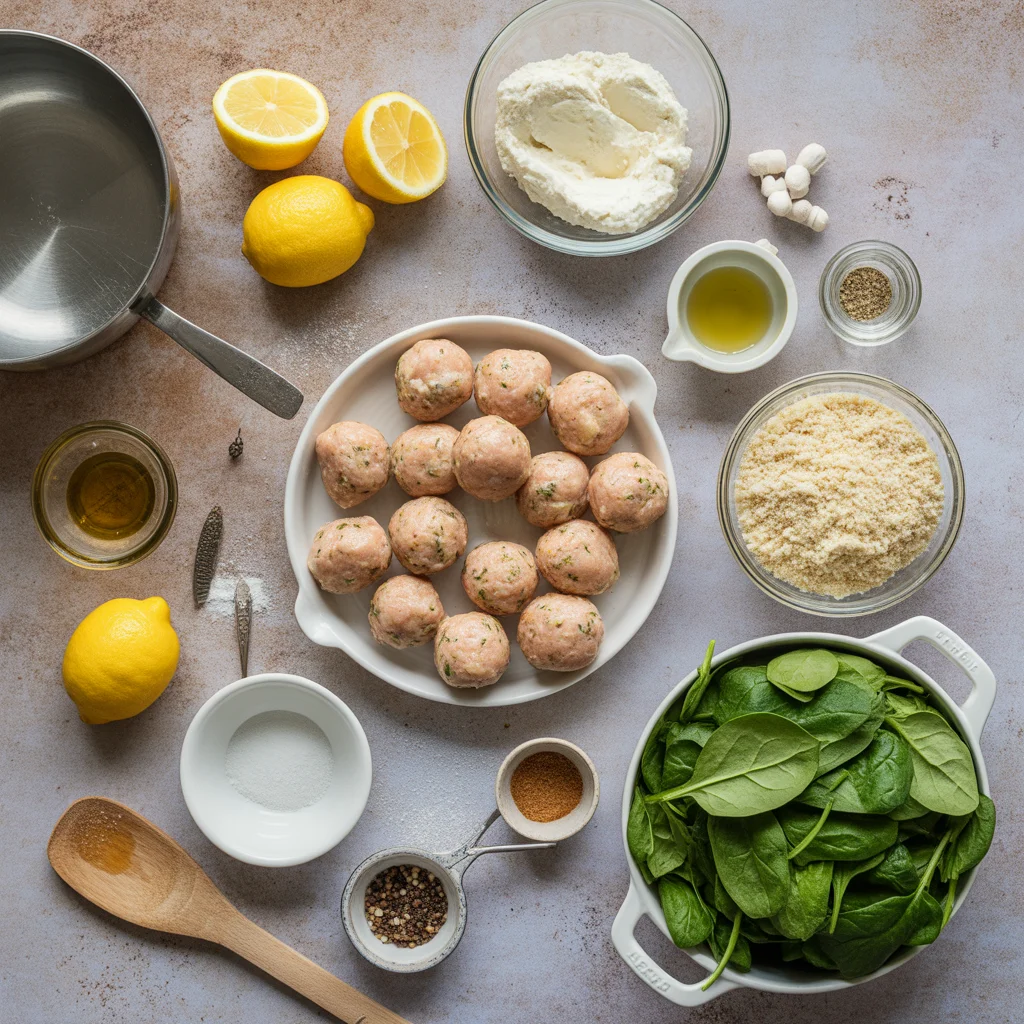 lemon-chicken-ricotta-meatballs-with-garlic-orzo-2