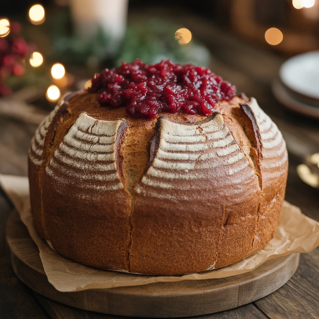 cranberry-brie-sourdough-pull-apart-bread-4
