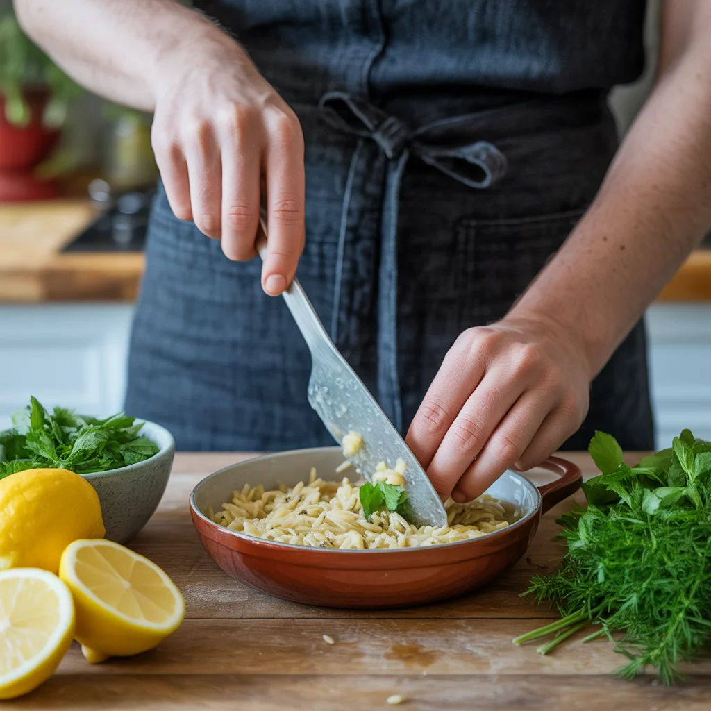 one-pot-garlic-butter-lemon-chicken-orzo-2