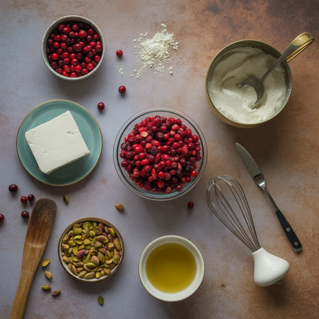cranberry-whipped-feta-dip-with-hot-honey-drizzle