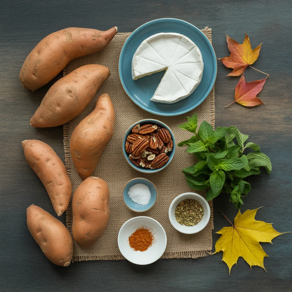 maple-pecan-brie-stuffed-sweet-potatoes-with-a-cranberry-glaze-2