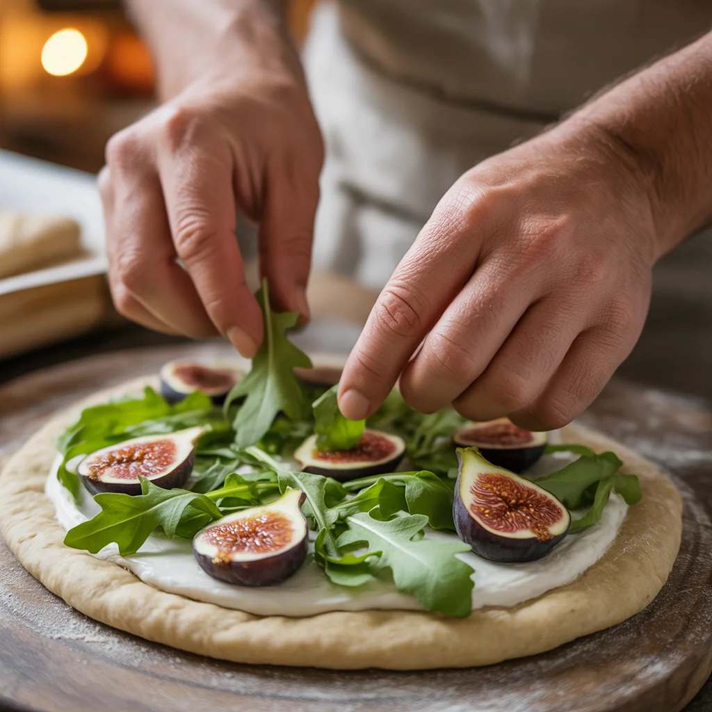 prosciutto-fig-flatbread-arugula-goat-cheese-3