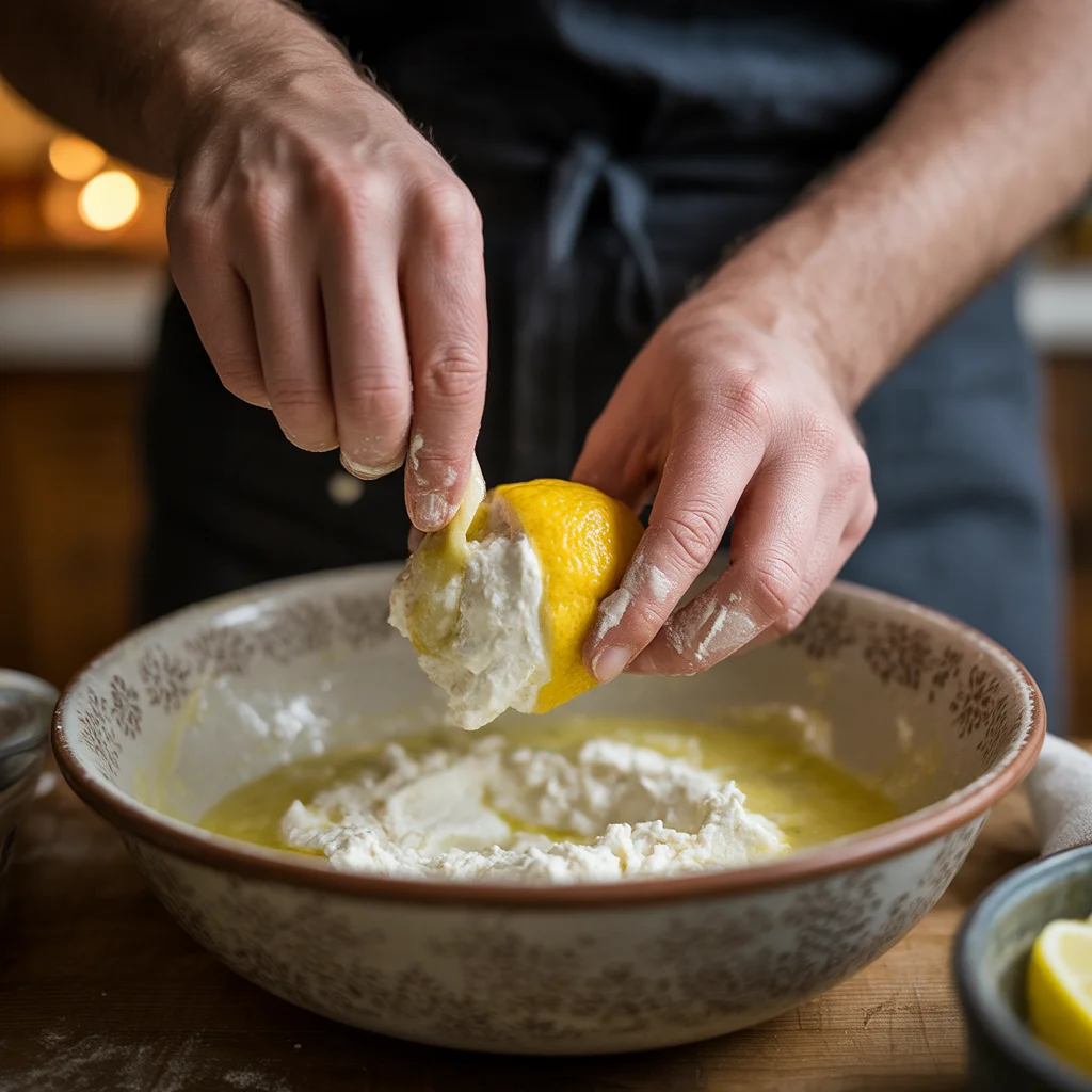lemon-chicken-ricotta-meatballs-with-garlic-orzo-2