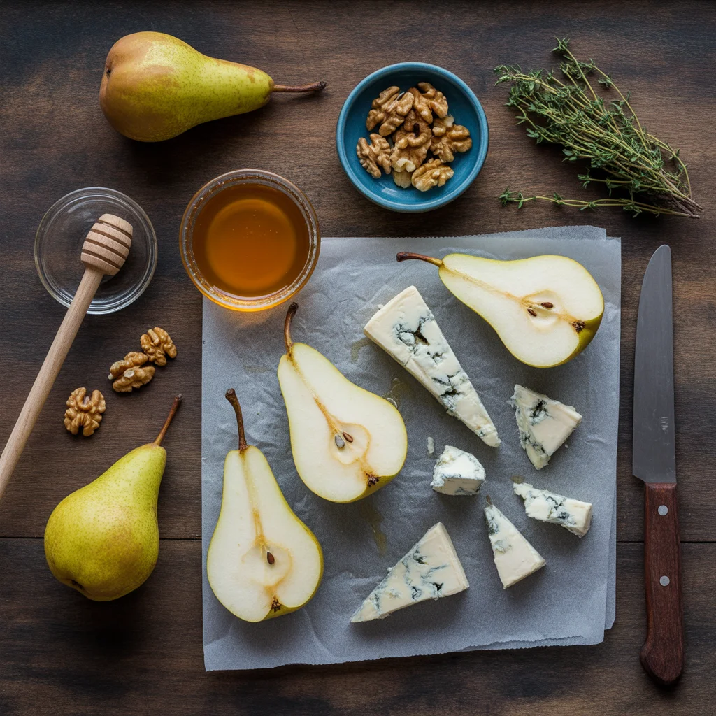 baked-pears-with-berries-honey-walnuts-blue-cheese-5