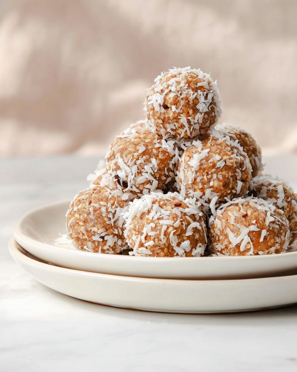 Coconut-Lemon Energy Balls with Dates Recipe