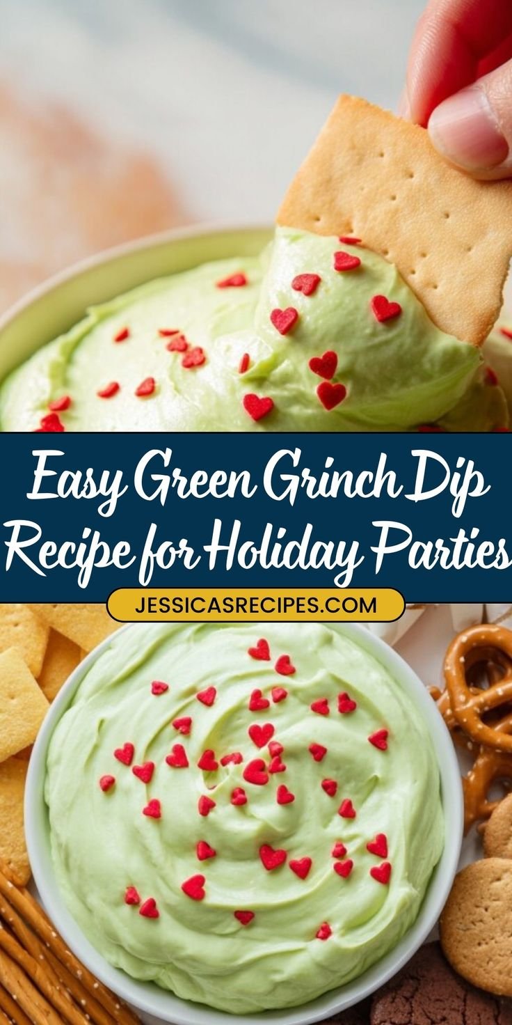 Easy Grinch Dip Recipe